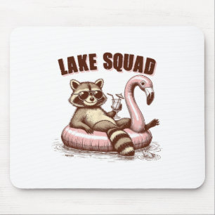 Meerleven Meer Modus Meer Vibes Boot Racoon Lake Muismat