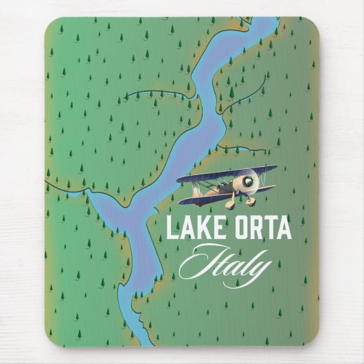 Meermeer Orta Italië Muismat (Voorkant)