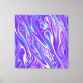 Meermin Giechels Abstract Canvas Afdruk (Voorkant)
