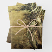 “Meerminnen van de Rijn” door Arthur Rackham Inpakpapier Vel (In situ)