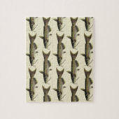  meerval Vist, Marine Life River Fish Legpuzzel (Verticaal)