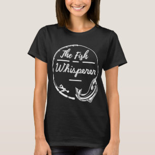 Meervalvisser Visser Fanatic Geboren om Meervallen T-shirt
