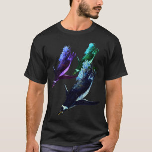 Meervoudige duikpinguïns t-shirt