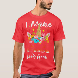 Meervoudige sclerose Bewustheid Unicorn bloemen vo T-shirt