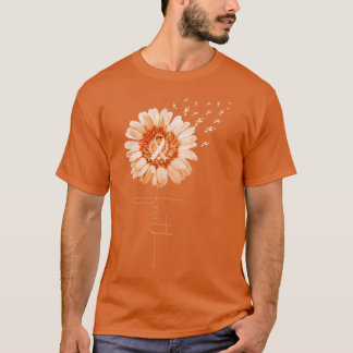 Meervoudige sclerose Faith MS Awareness Sunflower T-shirt