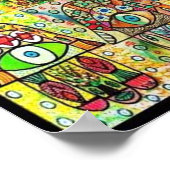 Meervoudige  Tapastry Hamsas Poster (Hoek)