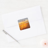 Meerwind Vierkante Sticker (Envelop)