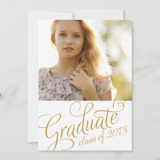 MEEST AFSTUDEERDER | INSCHRIJVING VAN DE GRADUATIE KAART (Voorkant)