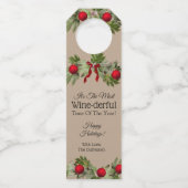 "Meest bespottelijke tijd van het jaar" op maat Flessenhanger (Voorkant)