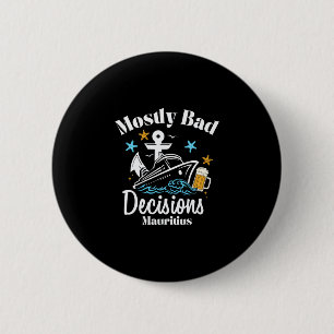 Meest D Beslissingen Mauritius Spring Break Ronde Button 5,7 Cm