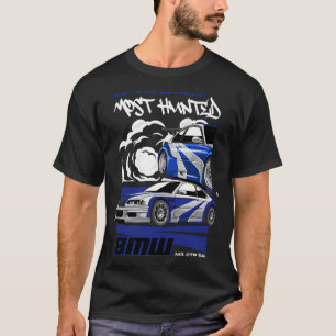 Meest gejaagde BMW M3 T-shirt