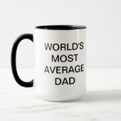 Meest gemiddelde vader ter wereld mok (Links)