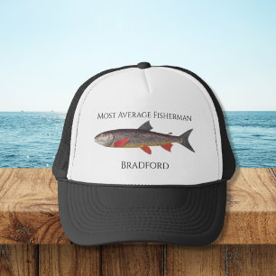 Meest gemiddelde visserijforel trucker pet
