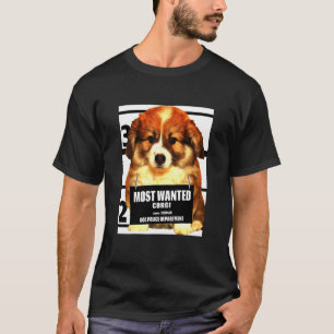 Meest gezochte Corgi Corgi T-shirt