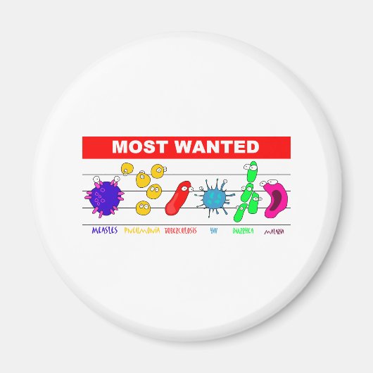 Meest gezochte magneet (Voorkant)