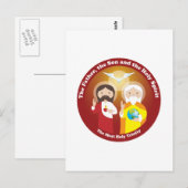 Meest Heilige Driehoek Briefkaart (Voorkant / Achterkant)