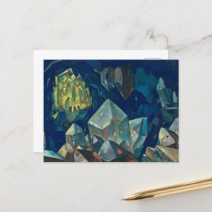 Meest heilige schat van de bergen door Roerich Briefkaart