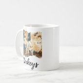 Meest mooie Donkey Lover Mok Cup (Voorkant links)