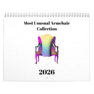 Meest ongewone fauteuil Collectie Fun Kalender