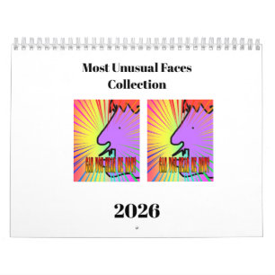 Meest Ongewone Gezichten Collectie Leuke Kalender