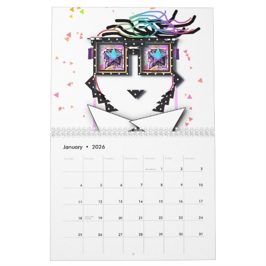 Meest Ongewone Gezichten Collectie Leuke Kalender (Jan 2026)