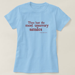Meest onveilige objecten t-shirt