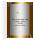 Meest populaire diner party menu (Binnen (Rechts))