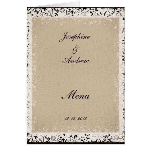 Meest Populaire Trouwmenu (Voorkant)