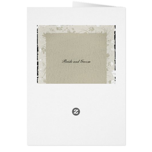 Meest populaire Wedding Menu Old Paper (Achterkant)