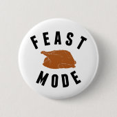 Meest snelle modus | THANKSGIVING Ronde Button 5,7 Cm (Voorkant)