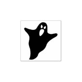 Meest spooksilhouette-kunstzegel 	rubberstempel (Afrduk)