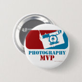 Meest waardevolle fotograaf ronde button 5,7 cm (Voorkant /achterkant)