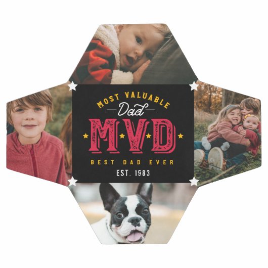 Meest waardevolle pa MVD Fun Vaderdag 4 Foto Voetbal (Enkel)