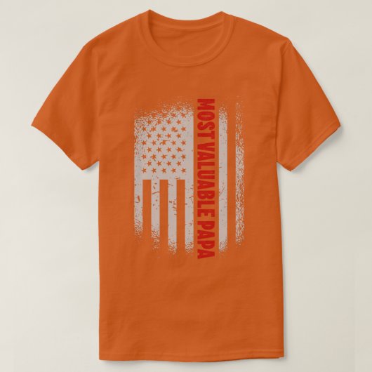 Meest waardevolle Papa Dad Day (8) T-shirt (Design voorkant)