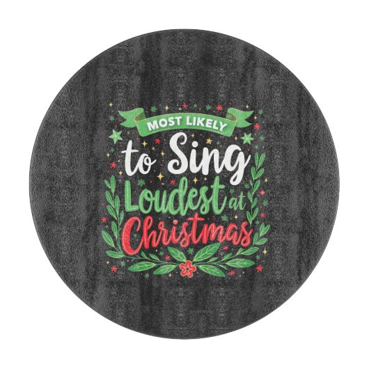 Meest Waarschijnlijk het Hardst te Zingen met Kers Snijplank (Voorkant)