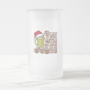 Meest Waarschijnlijk Matcha te Drinken en Elf Kers Matglas Bierpul