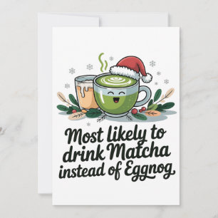 Meest Waarschijnlijk Matcha te Drinken in Plaats v Aankondiging
