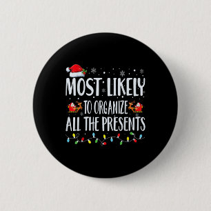 Meest waarschijnlijk om alle Cadeaus familie MA te Ronde Button 5,7 Cm