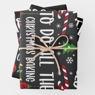 Meest Waarschijnlijk om alle Kerstbakkerij te doen Inpakpapier Vel