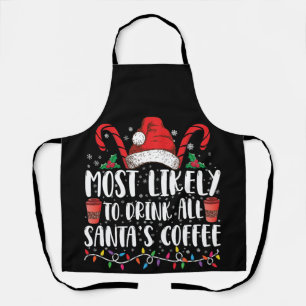 Meest Waarschijnlijk om Alle Kerstmannen Koffie Te Schort
