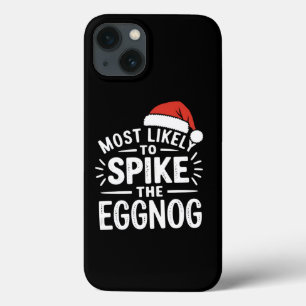 Meest Waarschijnlijk Om De Eierpunch Met Kerst Te iPhone 13 Hoesje