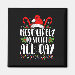 Meest Waarschijnlijk om de hele dag kerst te viere Magneet