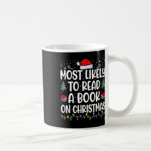Meest waarschijnlijk om een boek te lezen over ker koffiemok