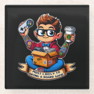 Meest waarschijnlijk om een bordspel geek te breng glazen onderzetter