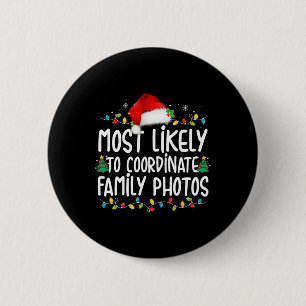 Meest waarschijnlijk om familie foto's te coördine ronde button 5,7 cm