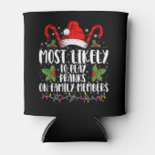 Meest waarschijnlijk om grappen te spelen op famil blikjeskoeler (Voorkant)