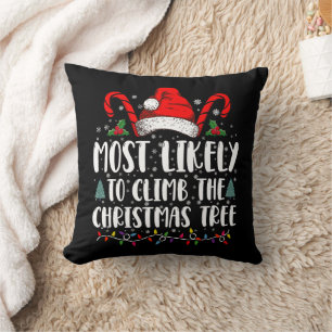 Meest Waarschijnlijk Om In De Kerstboom Te Krimpen Kussen