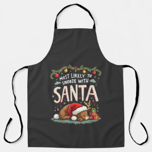 Meest Waarschijnlijk om met Kerstman Slaperige Ren Schort