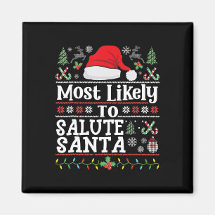Meest waarschijnlijk om te groeten Santa- Soldier  Magneet