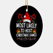 Meest waarschijnlijk om te hosten Kerstmis spellet Keramisch Ornament (Rechts)